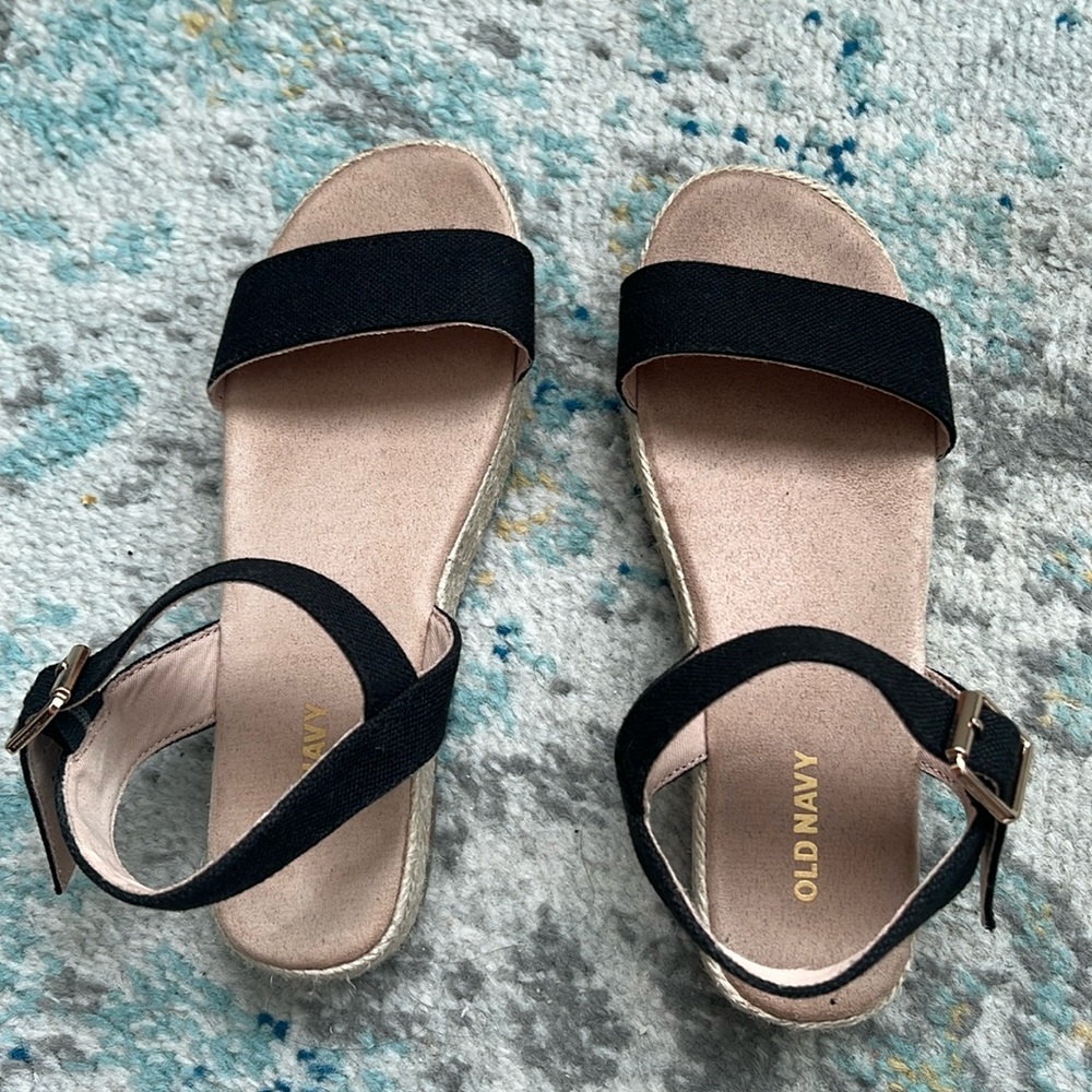 Old Navy low platform espadrille sandals